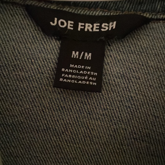 Joe Fresh Denim Jean Jacket, Size Medium - Picture 4 of 4